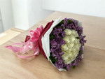 20 White Roses bouquet