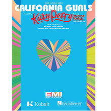 California Gurls by Katy Perry. For Piano/Vocal/Guitar. Piano Vocal. 12 pages. Published by Hal Leonard.

This sheet music features an arrangement for piano and voice with guitar chord frames, with the melody presented in the right hand of the piano part, as well as in the vocal line.
