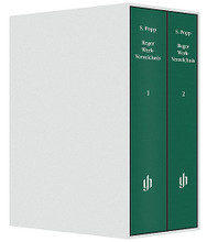 Chronological Thematic  Catalog of the Works of Max Reger and Their Sources (Clothbound, 2 volumes in a slipcase). By Max Reger (1873-1916). Edited by Susanne Popp. Henle Complete Edition. Book only. G. Henle #HN2206. Published by G. Henle.

Since the beginning of the 21st century a thematic catalog of Reger's works and sources has been collected in the Max-Reger-Institut Karlsruhe. Includes in-depth information in a readable form on the complete original works and arrangements, both published and unpublished, completed or fragmentary. Information concerning the genesis, place, and state of sources is presented comprehensively and reflects the current state of research. Soon to become the definitive reference work for Max Reger.