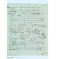 Franz Liszt Music Manuscript Poster (Piano Sonata in B Minor)