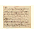 Robert Schumann Music Manuscript Greeting Card