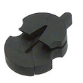 Tourte Copy Violin Mute. Violin-Shaped, One Hole