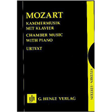 Chamber Music with Piano. (including HE.9665, HE.9247, HE.9196, and HE.9080). By Wolfgang Amadeus Mozart (1756-1791). STUDY EDITION. Henle Study Scores. Softcover. 920 pages. G. Henle Verlag #HN9027. Published by G. Henle Verlag.
Product,10368,Piano Trios (Study Score)"