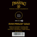 Pirastro Evah Pirazzi Gold, Violin G, Synthetic/Silver, 4/4, Medium, Bulk 12pcs