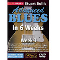 Stuart Bull's Advanced Blues in 6 Weeks. (Week 3). By Stuart Bull. For Guitar (Guitar). Lick Library. DVD. Lick Library #RDR0396. Published by Lick Library.

In week 3 we look at Robben Ford again but this time in a much more traditional blues style. Using a blues shuffle backing track in E we look at open position licks, odd grouping phrases, open string motifs as well as “connecting” positions within a lick. Robben's signature string bending approach using fingers to “pop” out notes is discussed once again extending the boundaries of blues soloing.