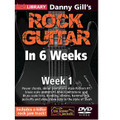 Danny Gill's Rock Guitar in 6 Weeks. (Week 1). By Danny Gill. For Guitar (Guitar). Lick Library. DVD. Lick Library #RDR0328. Published by Lick Library.

This course is designed to focus your practice towards realistic goals achievable in six weeks. Each week provides you with guitar techniques, concepts and licks to help you play and understand rock guitar playing at a manageable easy to follow pace. The material is presented to you in easy to absorb sections which progress in a sensible logical order. Stick with this course and we guarantee you will improve. Week 1 includes: Power Chords * Minor pentatonic scale Pattern #1 * Blues Scale Pattern #1 * Minor pentatonic and blues scale licks * bending * vibrato * hammer-ons * pull-offs and slides * and 3 licks in the style of Slash. Danny Gill is a former pupil of Joe Satriani, and co-author of the Musicians Institute Rock Guitar series. His songs have appeared on TV shows including 'The Osbournes' and film sound tracks such as 'Insomnia' and 'Under Siege'.