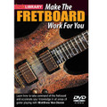 Make the Fretboard Work for You by Matthew Von Doran. For Guitar. Lick Library. DVD. Lick Library #RDR0384. Published by Lick Library.

Learn how to take command of the fretboard with Matthew Von Doran. This incredible DVD will show you how to strengthen your grasp of scale, chord & arpeggio vocabulary on the guitar by going from the big picture to the little picture of how it all works together. By exploring the shapes within the shapes on the fretboard, you'll see how all of your patterns can be integrated into one macro-visualization. This DVD is filled with straight-forward practice concepts that use proven visualization techniques designed to accelerate your growth in all areas of guitar playing... theory, technique, improvising, composing, chord construction, and more. And in the end, you'll be creating music on a broader and deeper level than ever before. Also includes guitar jam tracks. Matthew Von Doran has been active in the Los Angeles music scene for over 30 years as a jazz and rock artist, sideman, session player and educator. He has worked with numerous bands worldwide reflecting all styles and genres of music.