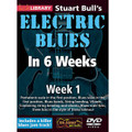 Stuart Bull's Electric Blues in 6 Weeks. (Week 1). By Stuart Bull. For Guitar (Guitar). Lick Library. DVD. Lick Library #RDR0301. Published by Lick Library.

Welcome to the Electric Blues in 6 Weeks guitar course. This course is designed to focus your practice towards realistic goals achievable in six weeks. Each week provides you with techniques, concepts and licks to help you play and understand blues soloing at a manageable, easy to follow pace. Three licks in the style of a featured artist are taught each week to help you towards playing in real musical situations and develop an ear for the differences between players. If you have been frustrated or intimidated by other educational material, this course is for you. You will see the improvement as you work through each week taking small steps, occasionally looking back and being surprised by how far you have come. Practice can sometimes be difficult with the player often being unsure which material to work on. With the Electric Blues in 6 Weeks guitar course, the material is presented to you in easy to absorb sections which progress in a sensible logical order. Stick with this course and I guarantee you will improve. Week one includes: Pentatonic scale in the first position, Blues scale in the first position, Blues bends, String bending, Vibrato, Combining string bending and vibrato, Blues scale licks, three licks in the style of David Gilmour.