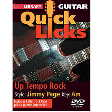 Minor Blues - Quick Licks. (Style: Jimmy Page; Key: C). By Jimmy Page. For Guitar (Guitar). Lick Library. DVD. Lick Library #RDR0212. Published by Lick Library.
Product,10615,Fast Classic Metal - Quick Licks"