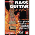 Bass Guitar from Scratch. (A Complete Bass Guitar Course for Absolute Beginners). By Phil Williams. For Bass (Guitar). Lick Library. DVD. Lick Library #RDR0198. Published by Lick Library.

A complete bass guitar course for absolute beginners with Phil Williams. This easy-to-follow tutorial is ideal if you've just bought your first bass guitar, or if there's been a guitar sitting around somewherejust waiting to be strummed. This DVD will take you from novice level thorough to intermediate level. Yet it requires no prior knowledge at all; it truly is for someone starting from the beginning. Slowly but surely, the DVD guides you through all the things that a beginner needs to know and points out what can go wrong. Each of the carefully designed chapters introduces commonly used scales and technique gradually and strategically along with some practical theory. Nothing too demanding, just enough to help you understand what you're doing and why. You'll soon be playing scales, picking out melodies and, hopefully, writing some songs of your own! Making music has never been so easy. Paul Williams is a highly sought-after freelance bass player, writer and teacher. He has played and toured with many well known bands and artists as diverse as Gary Barlow, Roger Daltrey and Keith Emerson. His playing can be heard on numerous film and TV soundtracks.