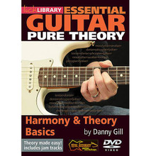 Harmony & Theory. (Essential Guitar Pure Theory - Basics). By Danny Gill. For Guitar (Guitar). Lick Library. DVD. Lick Library #RDR0242. Published by Lick Library.
Product,10632,Harmony & Theory (Intermediate)"