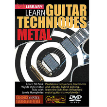 Learn Guitar Techniques: Metal. (Zakk Wylde Style). By Zakk Wylde. For Guitar (Guitar). Lick Library. DVD. Lick Library #RDR0106. Published by Lick Library.

Pentatonic sequences, harmonics and vibrato, hybrid picking... learn the phrases that influenced a million metal guitarists! Take your playing to the next level with an arsenal of Zakk style licks.