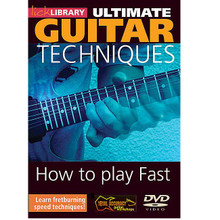 How to Play Fast - Volume 1. (Ultimate Guitar Techniques Series). By Dave Kilminster. For Guitar (Guitar). Lick Library. DVD. Lick Library #RDR0062. Published by Lick Library.

Learn some serious shredding technique with Dave Kilminster. This groundbreaking DVD will help you get your shredding up to warp factor! Learn some astounding fretburning techniques including fast legato, arpeggios, speed picking, string skipping, and an arsenal of speed building licks! Dave Kilminster transcribes, writes and records for 'Guitar Techniques' magazine, as well as the occasional guest columns in Guitarist, and is currently playing (and singing!) with the Keith Emerson Band.