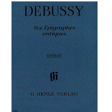 6 Epigraphes Antiques (Piano Solo) ** By Claude Debussy (1862-1918) ** Edited by Ernst-Gunter Heinemann. For piano solo. Piano (Harpsichord), 2-hands. Henle Music Folios. Pages: VII and 21. SMP Level 10 (Advanced). Softcover. 28 pages. G. Henle Verlag #HN402. Published by G. Henle Verlag.
Product,10854,Art of the Fugue BWV 1080 (Study Score)"