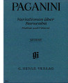 60 Variations on Barucabá for Violin and Guitar Op. 14 (Violin and Guitar). By Nicolo Paganini (1782-1840). Edited by Renato de Barbieri and Alberto Canto. Violin. Henle Music Folios. Pages: Score = VI and 32 * Guitar Part = 20. Softcover. 60 pages. G. Henle #HN473. Published by G. Henle.