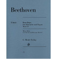3 Duos for Clarinet and Bassoon WoO 27 (Score and Parts) ** By Ludwig van Beethoven (1770-1827) ** Edited by Egon Voss. Henle Music Folios. Softcover. 30 pages. G. Henle Verlag #HN974. Published by G. Henle Verlag.

This edition follows the musical text in the Beethoven Complete Edition (Volume VI/1). With alternate parts for clarinet in B-flat and C, and a performance score for bassoon.