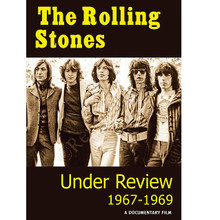 The Rolling Stones - Under Review: 1967-1969 ** by The Rolling Stones. Live/DVD. DVD. MVD #SIDVD531. Published by MVD.

A 90 minute documentary film reviewing the music and career of the band during, arguably, their most creative period. In the second half of the 1960s the sound of the Stones changed dramatically, while concurrently Jagger and Richards' songwriting hit an all time high. Includes rare musical performances, many never before available on DVD, and obscure footage, rare interviews and private photographs of and with the band. It also contains contributions from; 1960s NME editor and friend of the band, Keith Altham * Village Voice music editor, Robert Christgau * Stones backing vocalist, Merry Clayton * Stones session musician, Byron Berline * Rolling Stones biographer, Alan Clayson * Keith Richards biographer, Kris Needs * ex-Rolling Stone magazine editor Anthony De Curtis, Mojo magazine's Barney Hoskins, Uncut magazine's Nigel Williamson * and many others. In addition, live and studio recordings of Stones classics have been added, as well as footage of and comment on many of their pivotal influences during this period.