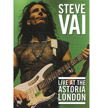 Steve Vai - Live at the Astoria London. (DVD). By Steve Vai. For Guitar. Live/DVD. DVD. Favored Nations #FN23709. Published by Favored Nations.

Steve Vai, Billy Sheehan, Tony MacAlpine, Virgil Donati, Dave Weiner – Live in London! If you couldn't be at the Astoria for these extraordinary shows, then this DVD is the next best thing: an unbelievable concert video featuring backstage and behind-the-scenes footage, interviews, band biographies, a Vai discography, rehearsal coverage, and 21 songs – nearly 4 HOURS of footage! Also features Dolby Digital 5.1 Surround Sound, PCM Stereo, Audio Commentary, and Instant Chapter Access to Songs.