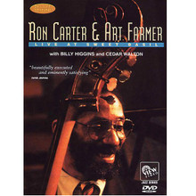 Ron Carter & Art Farmer: Live at Sweet Basil. (with Billy Higgins and Cedar Walton). By Art Farmer and Ron Carter. Live/DVD. DVD. VIEW Video #2330. Published by VIEW Video.

Recorded in 1990 at New York's Sweet Basil, four jazz masters come together for a set of great jazz, performing originals written for the occasion and standards like “My Funny Valentine.” Also includes rehearsal footage and illuminating interviews. Carter's bass, Farmer's trumpet and flugelhorn, Walton's piano and Higgins' drums have never sounded better! Includes over 60 minutes of DVD bonus features: trivia and fun facts subtitles; instant access to over 40 selections and 20 instrumental solos; multiple artist biographies; photo gallery; bonus music of Art Farmer and Billy Higgins; bonus video of Ron Carter; Dolby Digital Stereo audio; digitally mastered audio & video; multi-directional interactive menus. Total running time: 120 minutes.
