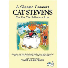 Cat Stevens - A Classic Concert. (Tea for the Tillerman Live). By Cat Stevens. Live/DVD. DVD. MVD #MVDV4778. Published by MVD.

This DVD, coinciding with Yusuf's 60th birthday, features a rare and classic performance from 1971 which captures the warmth of his studio recordings but with even more passion and depth. It also includes the delightfully animated short film by Cat Stevens entitled Teaser and the Firecat, with wacky narration by Spike Milligan. His recording career spanned 12 years from October 1966 to November 1978, and he recorded 11 albums in all, but his most creative and interesting period was probably whilst he was recording Tea for the Tillerman and Teaser and the Firecat during 1970 and 1971. With the hit single “Wild World” entering the U.S. charts in 1971, Cat Stevens flew to America where this intimate concert, which features the best of his repertoire at the time, was recorded. After all these years, it is good to be reminded of Cat Stevens' original and creative talents and the huge contribution he made to the singer/songwriter genre. Songs: Hard Headed Woman • Longer Boats • Wild World • Where Do the Children Play? • On the Road to Find Out • Moonshadow • and more. 36 minutes.