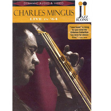 Charles Mingus - Live in '64 by Charles Mingus. Live/DVD. DVD. Jazz Icons #2119006. Published by Jazz Icons.

Jazz Icons: Charles Mingus showcases three exceptional concerts performed in April 1964 featuring his most celebrated lineup-Jaki Byard (piano), Dannie Richmond (drums), Johnny Coles (trumpet), Clifford Jordan (tenor sax) and the great Eric Dolphy (alto sax, flute and bass clarinet). Recorded within an eight-day span, less than three months before Dolphy's death, the three concerts showcase Mingus's visionary leadership and the band's incredible depth and diversity with unique performances and arrangements of classics including “So Long Eric” and the groundbreaking “Meditations on Integration.” Features: 24-page booklet; liner notes by Rob Bowman; foreword by Andrew Homzy; afterword by Sue Mingus; cover photo by Guy Le Querrec; booklet photos by Lee Tanner, Jan Persson, Riccardo Schwamenthal; memorabilia collage; and more. 120 minutes.