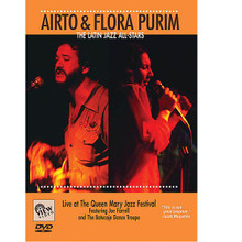 Airto & Flora Purim - The Latin Jazz All-Stars by Flora Purim. Live/DVD. DVD. VIEW Video #2311. Published by VIEW Video.

When the sizzling sounds of Brazil entered the mainstream of American jazz & rock in the '60s, Airto Moriera, the world's foremost percussionist, became the leader of this innovative movement. Airto is joined by his wife, Flora Purim, whose six-octave vocal range creates one of the most unique voices in modern jazz. Recorded live from the Queen Mary Jazz Festival, experience the sights & sounds of Latin Jazz. 60 minutes.