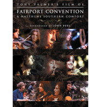 Fairport Convention - Live by Fairport Convention. Live/DVD. DVD. MVD #TPDVD105. Published by MVD.

In July 1970, Fairport Convention found themselves playing alongside Matthews Southern Comfort at the Maidstone Fiesta concert. Captured on film by the renowned British film director Tony Palmer, this concert performance captures the Fairport Convention's full line up at their height. Alongside Ian Matthews, the band featured Carl Barnwell * Gordon Huntley * Ray Duffy * Mark Griffiths * and Andy Leigh. Songs performed include: My Front Pages * and Southern Comfort. 1 hour.