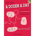 A Dozen a Day for Piano - Book 3 (Book/CD)