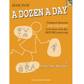 A Dozen A Day for Piano - Book 4 (Book/CD)