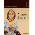 Manon Lescaut (Opera Full Score)