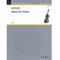Album for Violin: By Henze