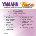 Linda Ronstadt -  Greatest Hits - Piano Software