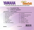 Shirley Bassey - Greatest Hits - Piano Software