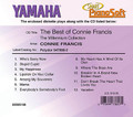 The Best of Connie Francis - Piano Software