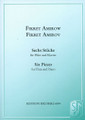 Six Pieces Flute and Piano Sechs Stucke Fur Flote Und Klavier