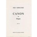 Per Norgard: Canon For Organ