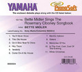 Bette Midler Sings the Rosemary Clooney Songbook - Piano Software