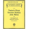 24 Italian Songs & Arias, 17th & 18th Centuries (Medium High)