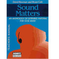 Sound Matters - Teacher's Edition