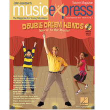 Double Dream Hands: Movin' to the Music, Vol. 12 No. 1 (August/September 2011). By Justin Bieber. By Irving Berlin, John Higgins, John Jacobson, and Roger Emerson. Arranged by Mark A. Brymer. For Choral (Teacher Magazine w/CD). Music Express. 64 pages. Published by Hal Leonard (HL.9971538).
Product,16002,Music from Around The World"
