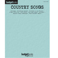 Country Songs (Budget Books) - Easy Piano