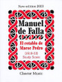 Manuel De Falla: El Retablo De Maese Pedro (Study Score)