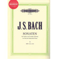 Bach, JS: Sonatas for Violin and Keyboard, Vol. 2 Bk/CD/Peters