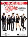 You Make Me Feel... by Cobra Starship and Sabi. For Piano/Vocal/Guitar. Piano Vocal. 8 pages. Published by Hal Leonard.

This sheet music features an arrangement for piano and voice with guitar chord frames, with the melody presented in the right hand of the piano part, as well as in the vocal line.