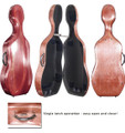 Single Latch Carbon Fiber Cello Case, CC4808