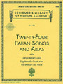 24 Italian Songs & Arias, 17th & 18th Centuries (Medium Low)/CD