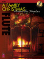 A Family Christmas Around the Fireplace - Flute