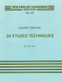 Joachim Andersen: 24 Etudes Techniques For Flute Op. 63, Bk 1