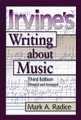 Irvine's Writing About Music