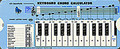 Keyboard Chord Calculator